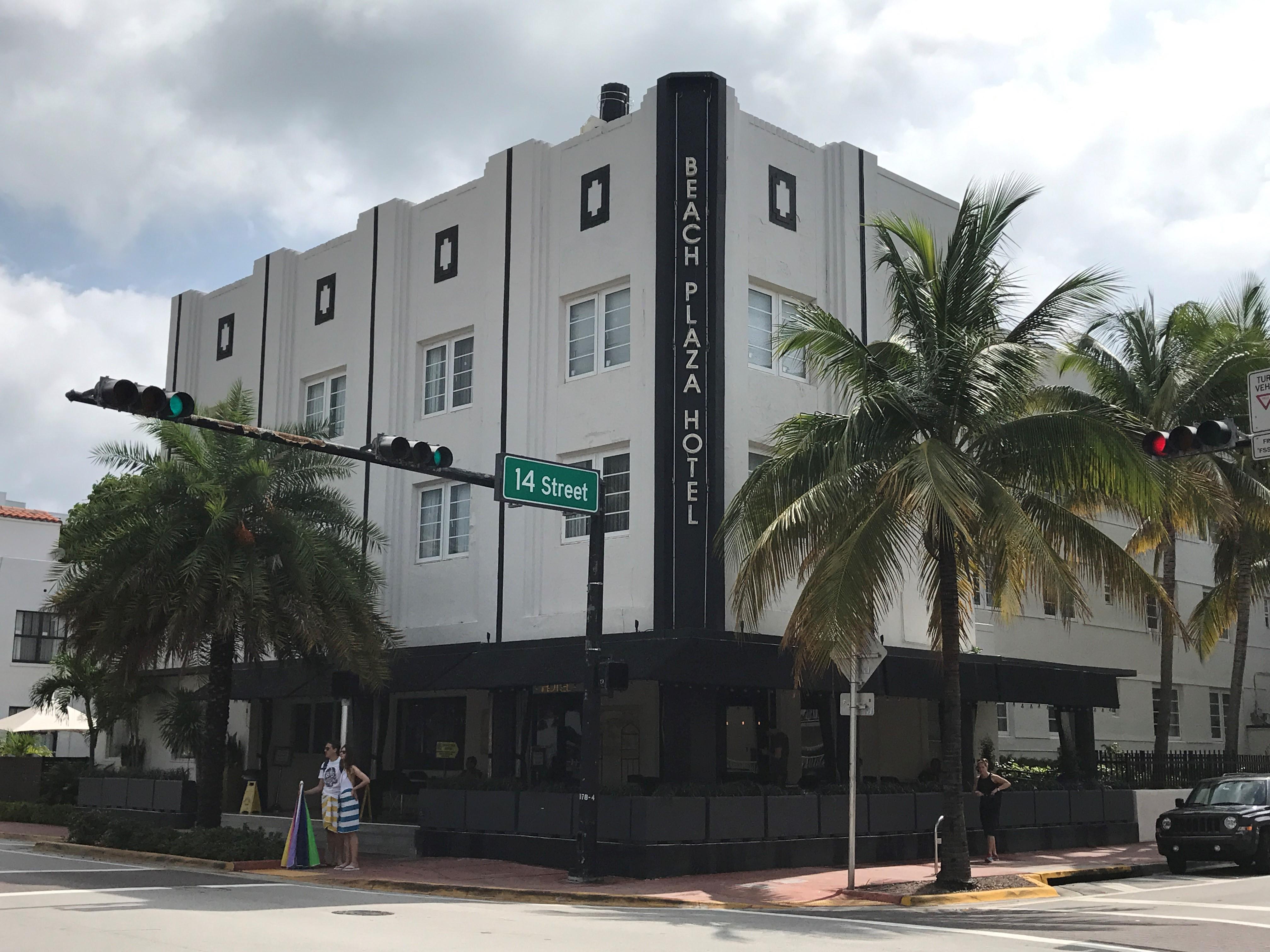 South Beach Plaza Hotel Маями Бийч Екстериор снимка