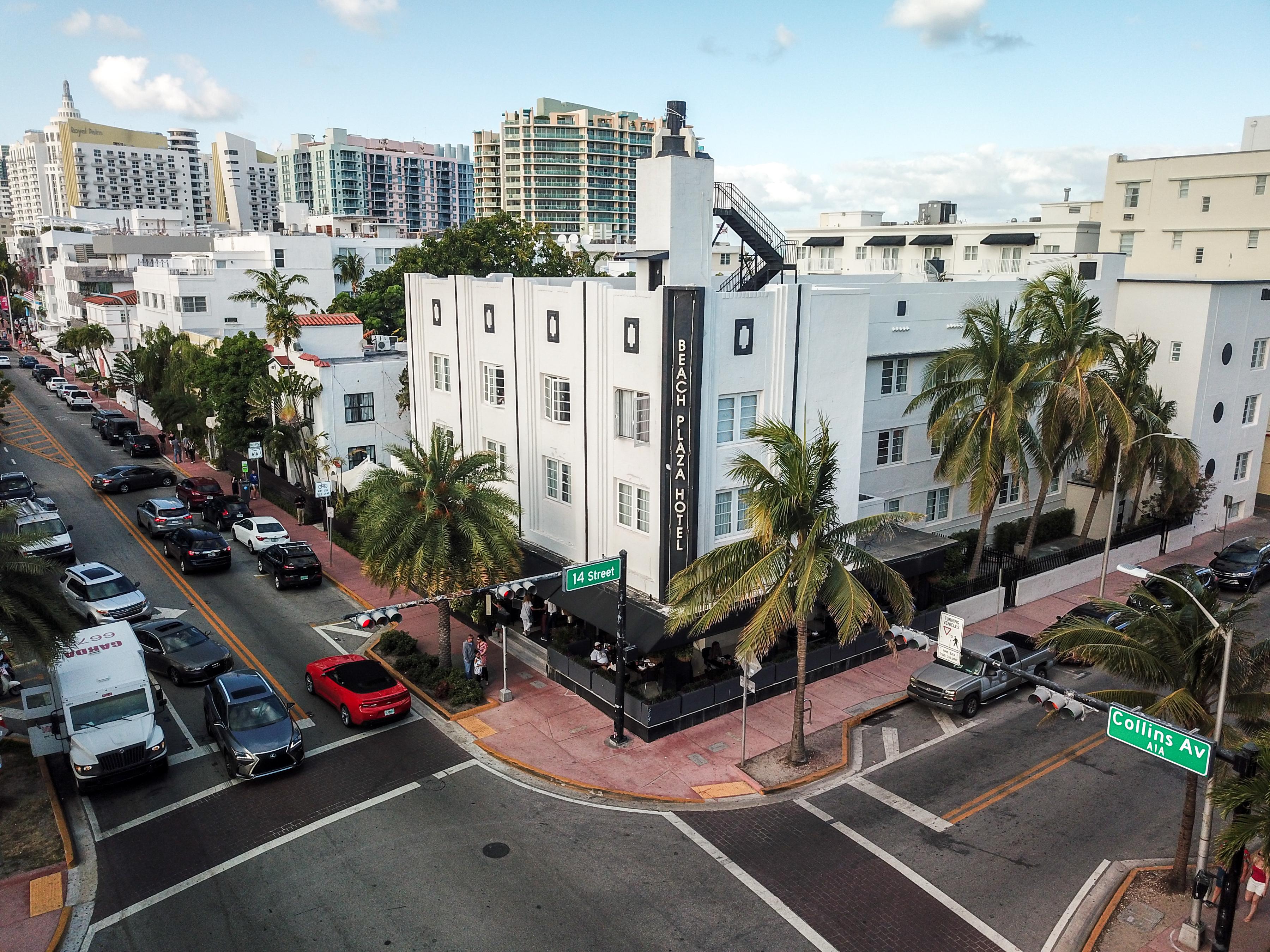 South Beach Plaza Hotel Маями Бийч Екстериор снимка